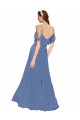 Windsor Blue Sweetheart Sleeveless A-Line Bridesmaid Dress Townsville