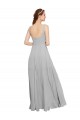 Dark Navy Square Neck Sleeveless A-Line Bridesmaid Dress / Evening Dress Townsville