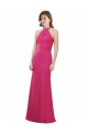 Ruby High Neck Sleeveless Open Back A-Line Bridesmaid Dress Townsville