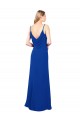 Royal Blue Sweetheart Sleeveless Low Back A-Line Evening Dress / Bridesmaid Dress Townsville
