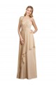 Champagne Sweetheart Sleeveless Open Back A-Line Bridesmaid Dress Townsville