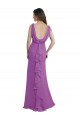 Dahlia V-Neck Sleeveless Low Back A-Line Bridesmaid Dress Townsville