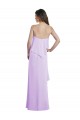 Lilac Scoop Neck Sleeveless Low Back A-Line Bridesmaid Dress / Evening Dress Townsville