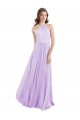 Lilac Halter Neck Sleeveless A-Line Bridesmaid Dress / Evening Dress Townsville