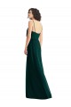 Ever Green V-Neck Sleeveless Low Back A-Line Semi Formal Evening Dress / Bridesmaid Dress Townsville