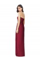 Olive Green Strapless Sleeveless Trumpet Bridesmaid Dress Townsville
