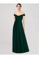 Ever Green V-Neck Sleeveless A-Line Formal Dress / Bridesmaid Dress Townsville
