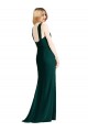 Ever Green Halter Neck Sleeveless Trumpet Bridesmaid Dress Townsville
