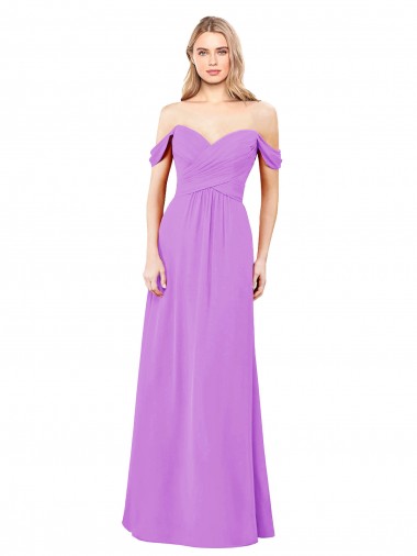 Violet Sweetheart Sleeveless A-Line Bridesmaid Dress Townsville