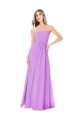 Violet Strapless Sleeveless A-Line Bridesmaid Dress Townsville