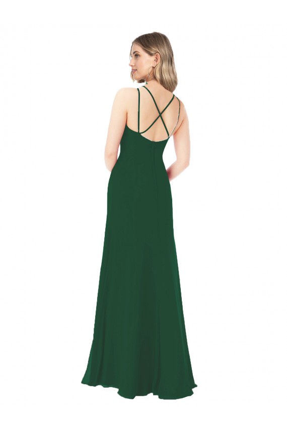 Dark Green Sweetheart Sleeveless A-Line Bridesmaid Dress Townsville