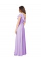 Lilac One Shoulder Sleeveless A-Line Bridesmaid Dress Townsville