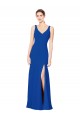 Royal Blue Sweetheart Sleeveless Low Back Sheath Bridesmaid Dress / Evening Dress Townsville