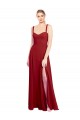 Red Sweetheart Sleeveless A-Line Bridesmaid Dress Townsville