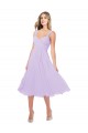 Lilac Sweetheart Sleeveless A-Line High Low Bridesmaid Dress Townsville