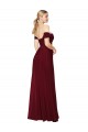 Burgundy High Neck Sleeveless Mermaid Formal Dress / Bridesmaid Dress Townsville