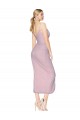 Primrose High Neck Sleeveless V-Back Soft Chiffon Mermaid High Low Evening Gown / Prom Dress / Bridesmaid Dress Townsville