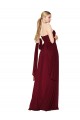 Burgundy Strapless Sleeveless A-Line Formal Evening Gown / Prom Dress / Bridesmaid Dress Townsville