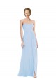 Light Sky Blue Sweetheart Sleeveless A-Line Formal Dress / Bridesmaid Dress Townsville