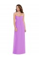 Violet Sweetheart Sleeveless Low Back A-Line Semi Formal Evening Dress / Bridesmaid Dress Townsville