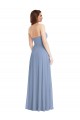 Dusty Blue Strapless Sleeveless A-Line Semi Formal Evening Dress / Bridesmaid Dress Townsville