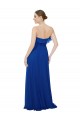 Royal Blue Strapless Sleeveless A-Line Bridesmaid Dress Townsville