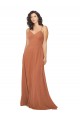 Rosewood V-Neck Sleeveless Keyhole Back A-Line Bridesmaid Dress Townsville