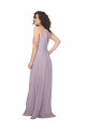 Pink Glow Halter Neck Sleeveless Keyhole Back A-Line Bridesmaid Dress / Evening Dress Townsville