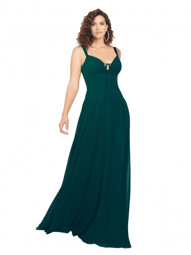 Hunter Sweetheart Sleeveless Low Back A-Line Bridesmaid Dress Townsville