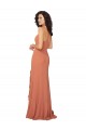 Rosewood Square Neck Sleeveless V-Back A-Line Bridesmaid Dress Townsville