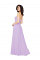 Lilac Strapless Sleeveless Low Back A-Line Bridesmaid Dress / Evening Dress Townsville