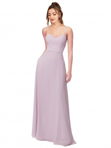 Pink Glow Sweetheart Sleeveless A-Line Bridesmaid Dress Townsville