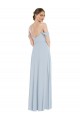 Sea Glass Off the Shoulder Flounce Sleeves A-Line Semi Formal Evening Dress / Bridesmaid Dress Townsville
