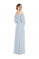 Sea Glass Sweetheart Puff Sleeves A-Line Formal Evening Gown / Bridesmaid Dress Townsville