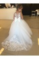 Champagne Sweetheart Sleeveless Ball Gown Flower Girl Dresses Townsville