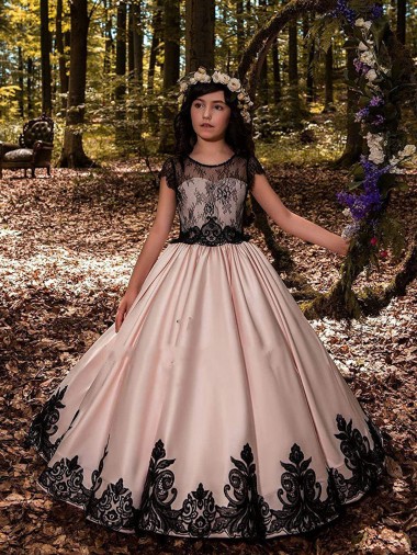 Ivory Sweetheart Sleeveless Ball Gown Flower Girl Dress for Wedding Townsville