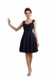 Dark Navy Sweetheart Sleeveless A-Line Bridesmaid Dresses Townsville