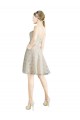 Ivory,Champagne Strapless Sleeveless A-Line Bridesmaid Dress Townsville