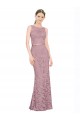 Illusion Neck Sleeveless Mermaid Prom Dress / Bridesmaid Dress Townsville