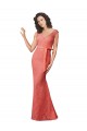 V-Neck Sleeveless Open Back Mermaid Bridesmaid Dress Townsville