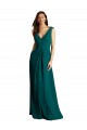 Hunter V-Neck Sleeveless Open Back A-Line Bridesmaid Dress Townsville