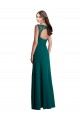 Hunter V-Neck Sleeveless Open Back A-Line Bridesmaid Dress Townsville