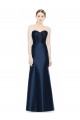 Dark Navy Strapless Sleeveless Mermaid Evening Dress / Bridesmaid Dress Townsville