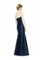 Dark Navy Strapless Sleeveless Mermaid Evening Dress / Bridesmaid Dress Townsville