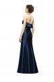 Dark Navy Strapless Sleeveless Mermaid Bridesmaid Dress Townsville