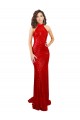Red High Neck Sleeveless Open Back Mermaid Formal Evening Gown / Prom Dress / Bridesmaid Dress Townsville