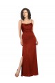 Red Square Neck Sleeveless Low Back A-Line Formal Evening Gown / Prom Dress / Bridesmaid Dress Townsville