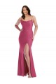 Fuchsia Cowl Neck Sleeveless Tie Back Mermaid Formal Plus Size Evening Gown / Prom Dress / Bridesmaid Dress Townsville