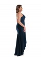 Dark Navy Spaghetti Straps Sleeveless Mermaid High Low Plus Size Evening Gown / Prom Dress / Bridesmaid Dress Townsville