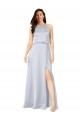 Fog Halter Neck Sleeveless Open Back A-Line Formal Evening Gown / Bridesmaid Dress Townsville